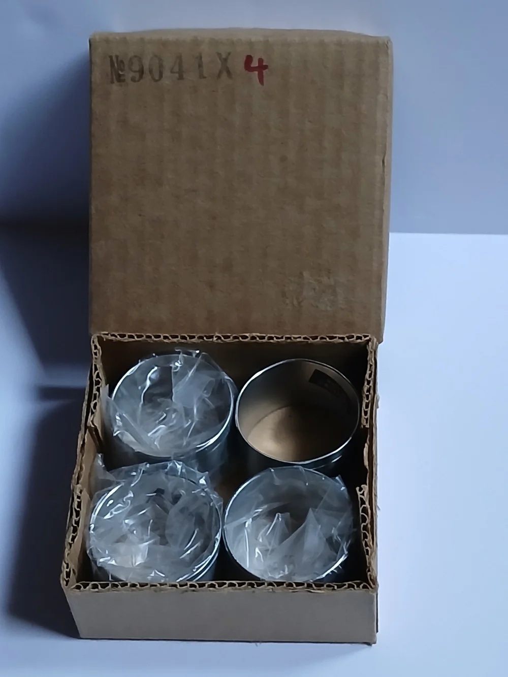 Vintage Pewter Napkin Rings - Set of 4 - Made in Singapore - N9041X 4 Boxed
